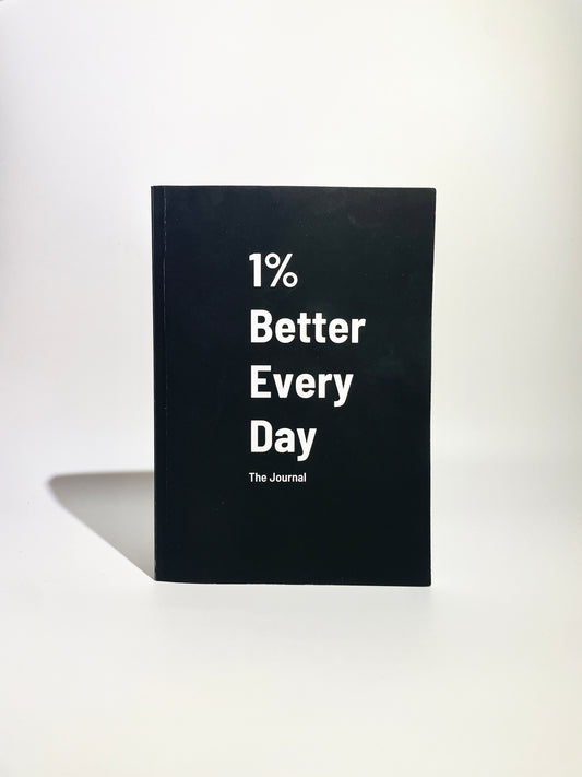1% better every day journal, 1% journal, one percent growth, better everyday journal, better every day journal, one percent journal