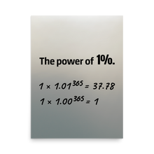 The Power of 1% Poster